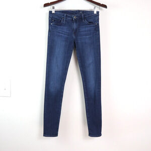 AG Adriano Goldschmied Size 26 Legging Ankle Super Skinny Jeans Blue